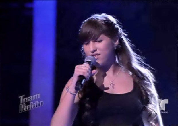 Video: Kayley del Team Rubio cantó “Locked out of Heaven” -VÍDEO